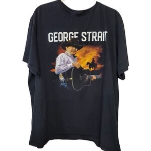 Black Graphic Country Tour Tee - George Strait Austin City Limits  2021